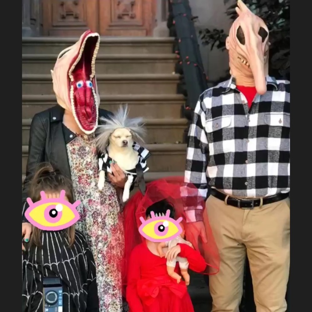 Beetlejuice Barbara + Adam Maitland masks